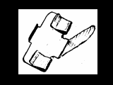 Lower Stripper Finger (Single, 019E04850, 019E33140) for Xerox&reg; 5018 style