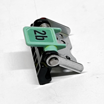 DCP700 / C75 / J75 Decurler Transport Latch Assembly with green 2b  top cover release lever
