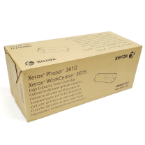 Toner Cartridge, High Capacity (OEM 106R02722, 106R2722) Xerox® Phaser3610 and WC3615