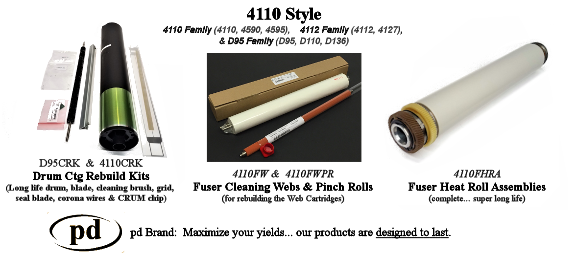 4110 Style Parts and Kits - D95/D110, 4110, 4112, etc.