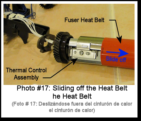 7525 Fuser Rebuild Instructions Photo 17