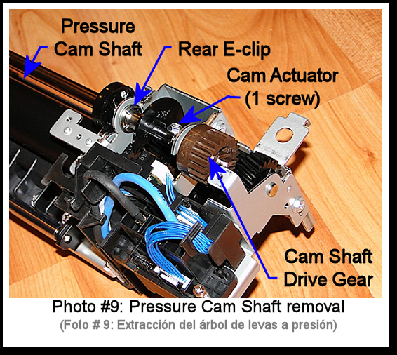 7525 Fuser Rebuild Instructions Photo 9