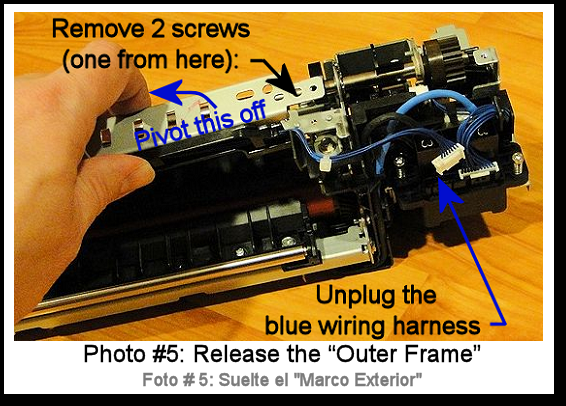 7525 Fuser Rebuild Instructions Photo 5