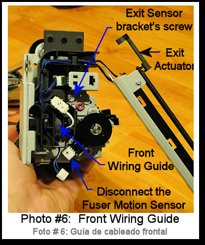 7525 Fuser Rebuild Instructions Photo 6