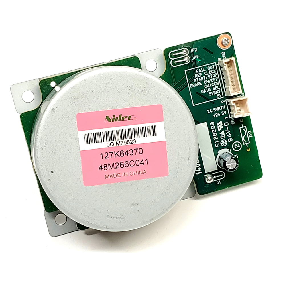 127K53080, 127K64370, Drum Developer Drive Motor, Black (K) Xerox