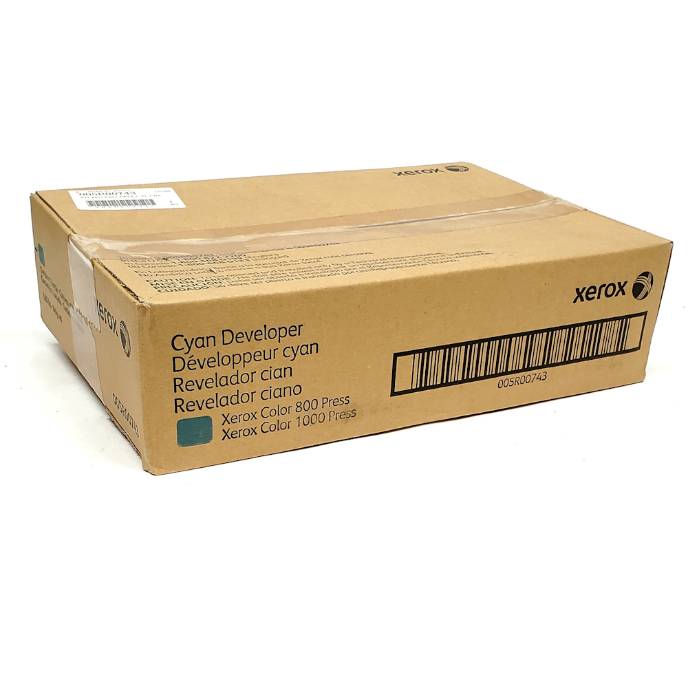 5R743, 005R00743, Developer Material - Cyan for Xerox® Color 800, 1000