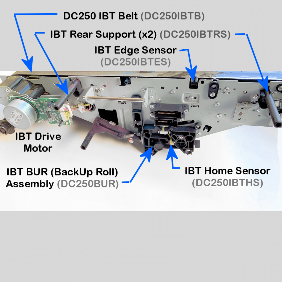 003E60770 IBT Support / Latch ( OEM) Xerox® DC250 style