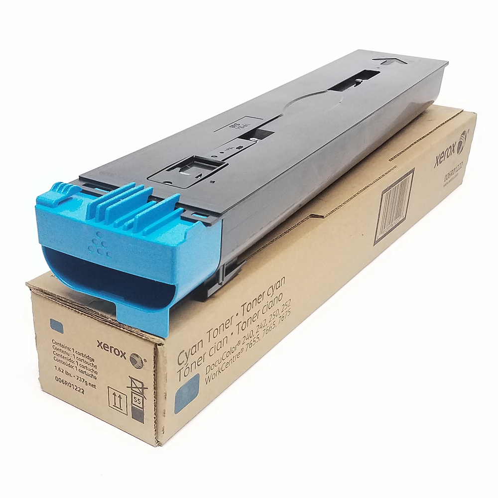 006R01222, 6R1222, Cyan Toner Cartridge (OEM) for Xerox® DC250 style