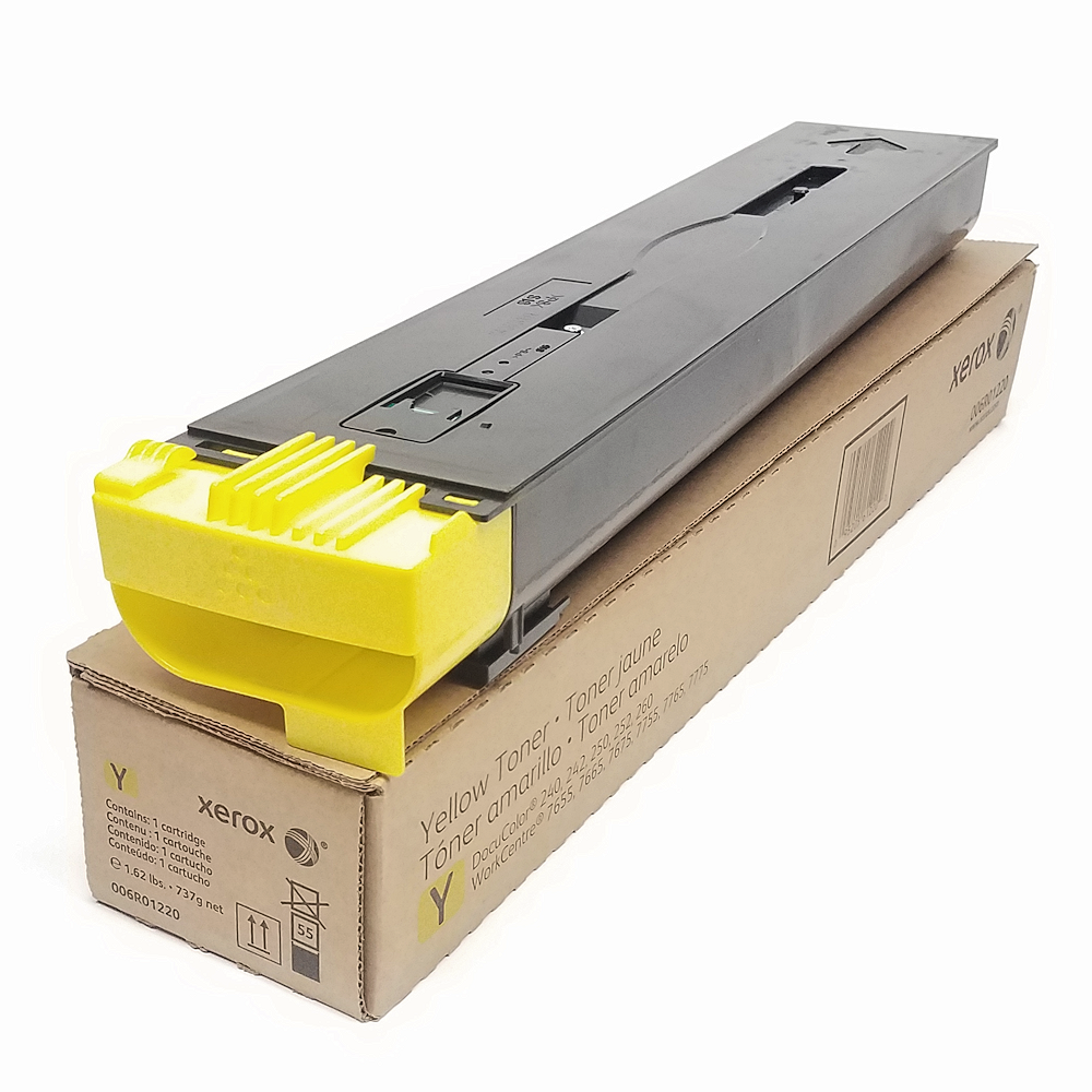 006R01220, 6R1220, Yellow Toner Cartridge (OEM) for Xerox® DC250 style