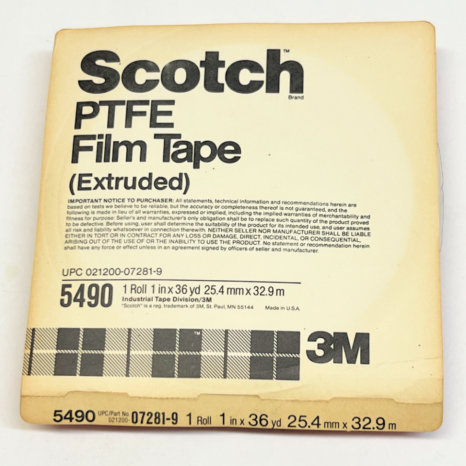 3M® 5490 - PTFE Extruded Film Tape - Scotch® Brand