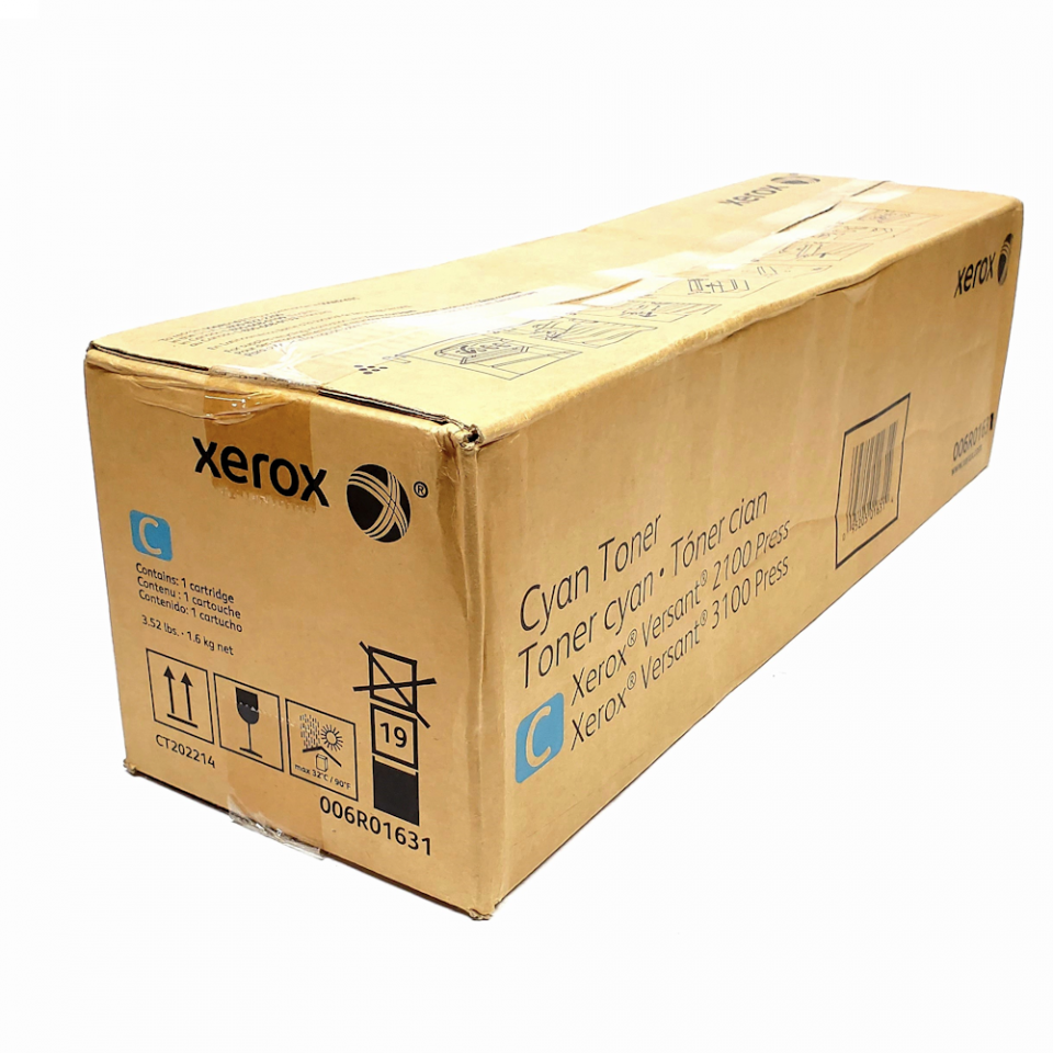 006R01631, 6R1631 Cyan Toner Cartridge (OEM, Sold plan) Xerox