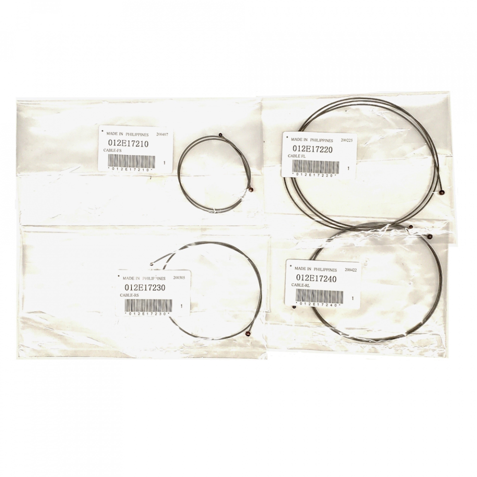 012E17210, 012E17220, 012E17230, & 012E17240 DOHCF Lift Cable Kit