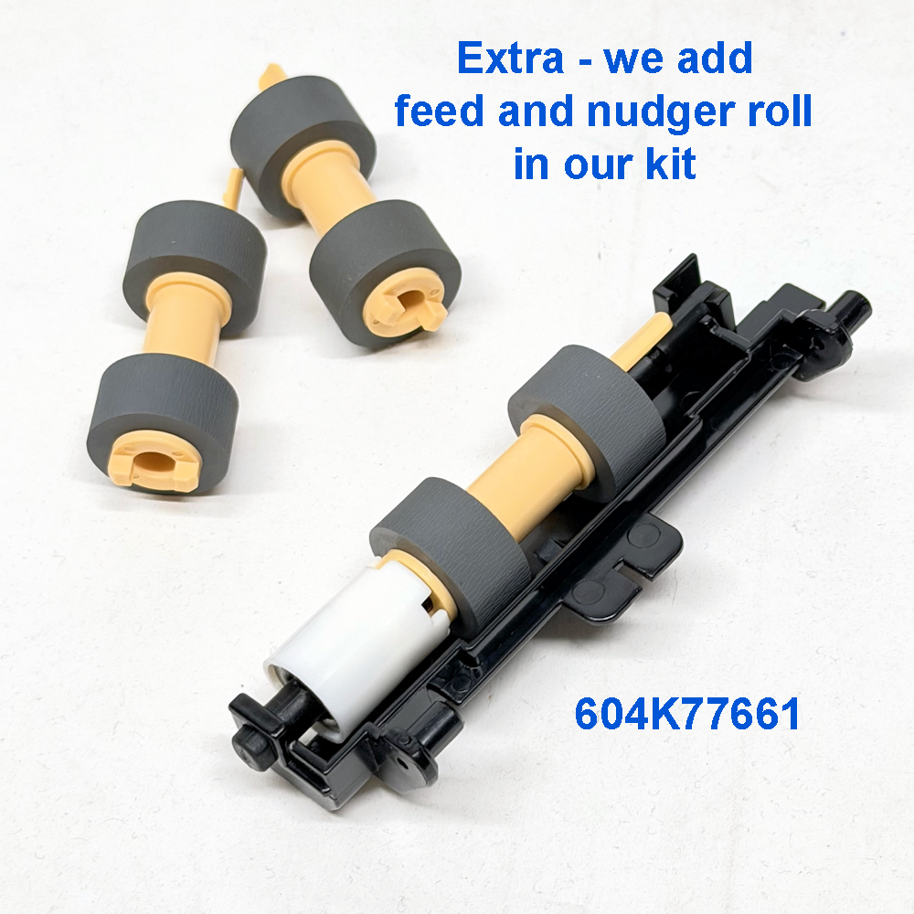 604K77661, 604K77660 Paper Separation Roller Assembly Xerox WC6655