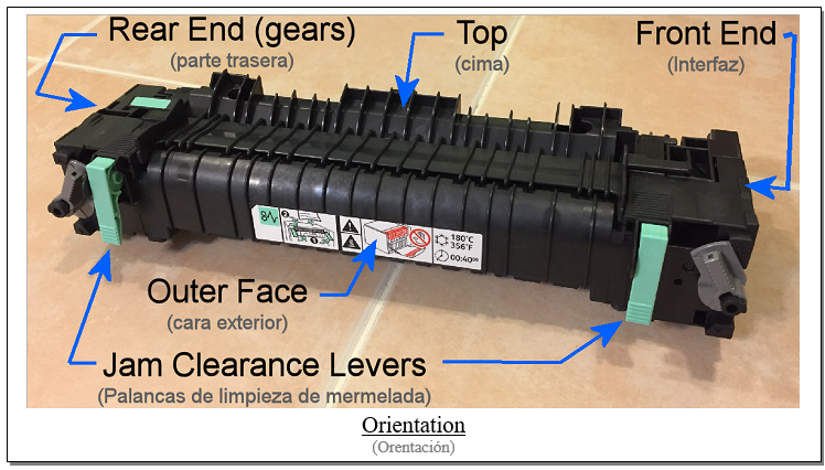 3655 Fuser Rebuild Header 3