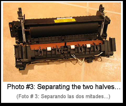 4150 Fuser Rebuild Photo #3