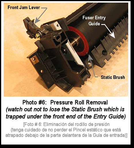 4150 Fuser Rebuild Photo #6