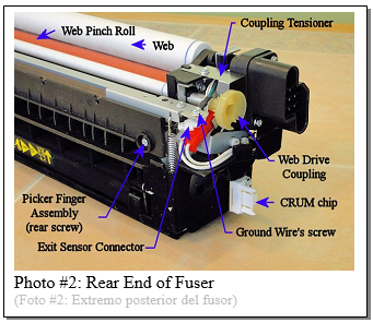 5675 Fuser Module Rebuild Photo 2