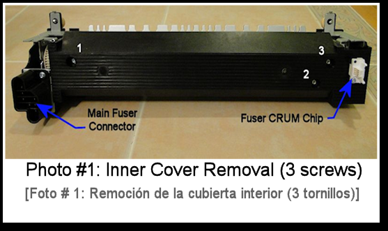 5945 Fuser Rebuild Photo #1