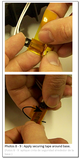 C35 Fuser Thermistor Repairs Photo #8-9
