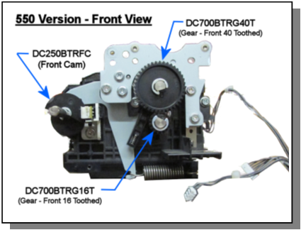 550 BTR Assembly FRONT