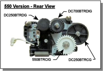 DC250 2nd BTR Gears Photo #3