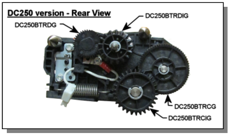 DC250 2nd BTR Assembly