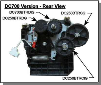 DC700 2nd BTR Assembly REAR