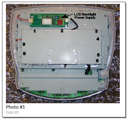 DC250 Touch Panel Replacement Photo #1