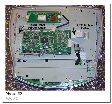 DC250 Touch Panel Replacement Photo #2