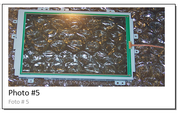 DC250 Touch Panel Replacement Photo #5